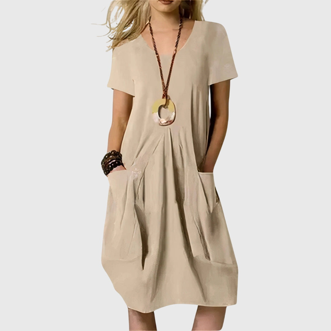 Women's A-Line Summer Dress | Soft and Breathable Fabric, Casual 3