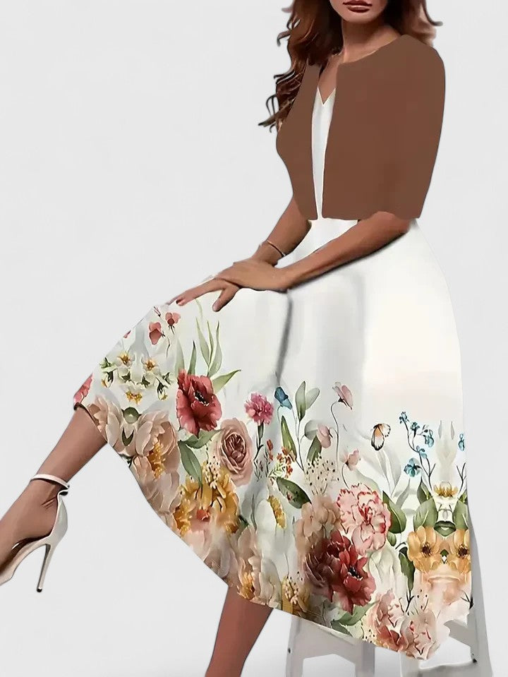 Women's Elegant Midi Dress | Timeless Design 9