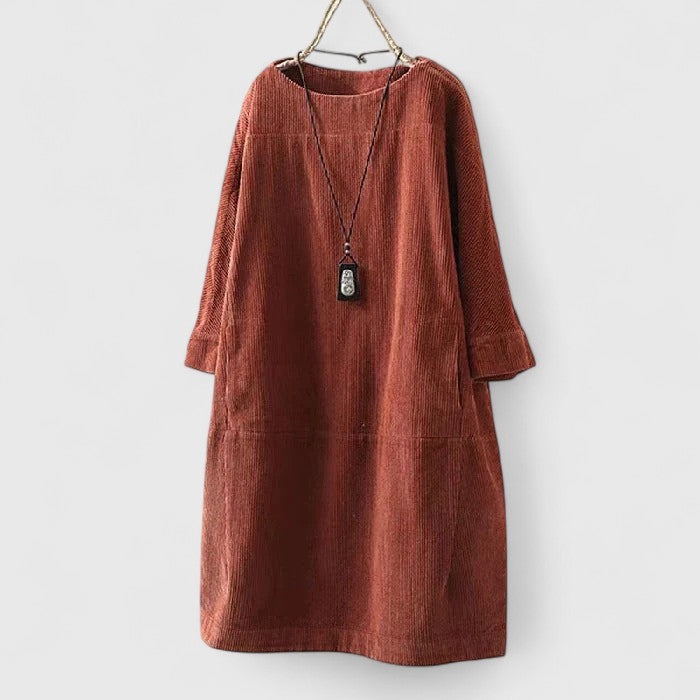 Women's Vintage-Inspired Midi Dress | Soft Fabric, Elegant Summer Style 7