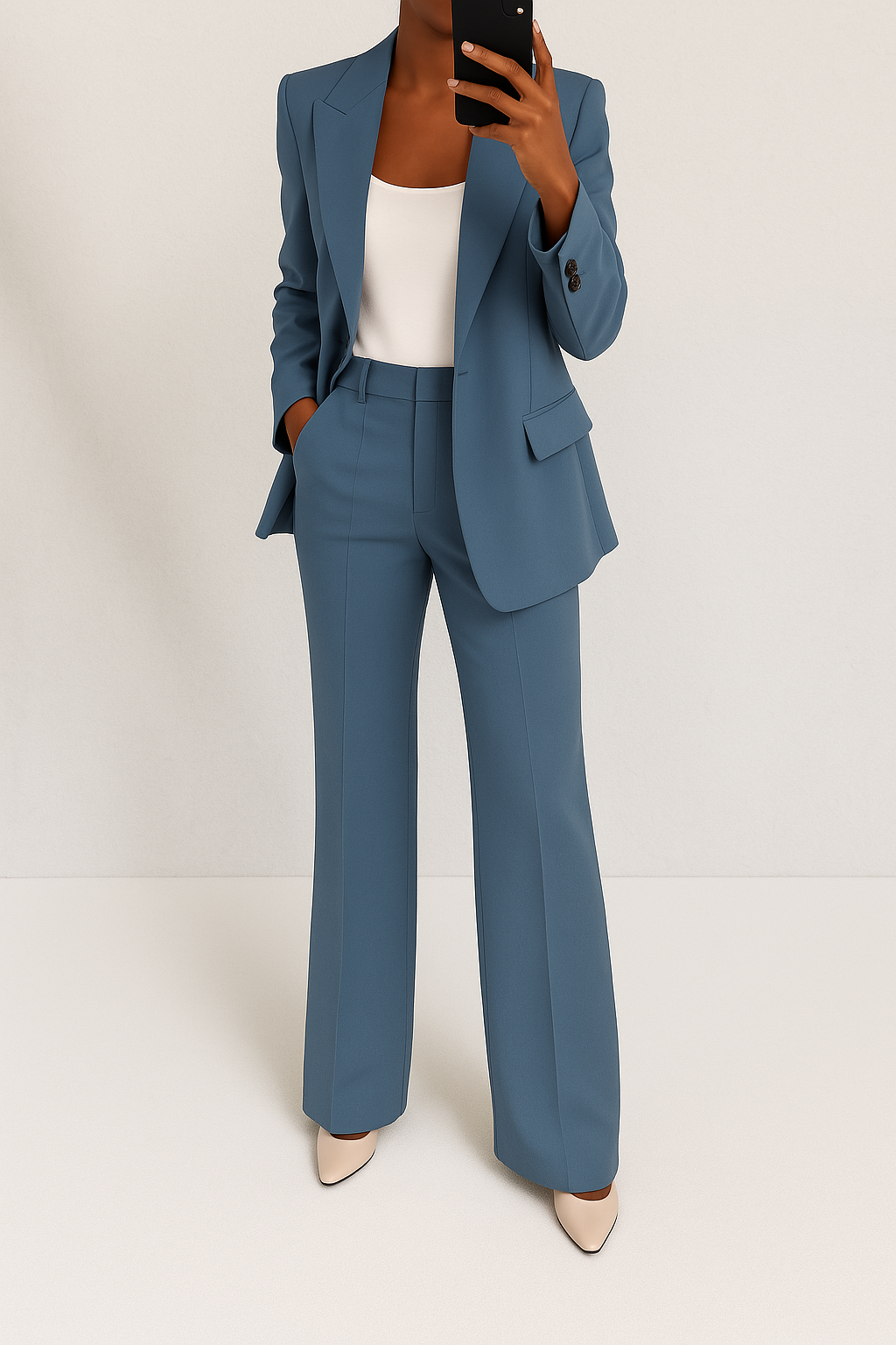 Bria | Women's Tailored Pant Suit Set 1