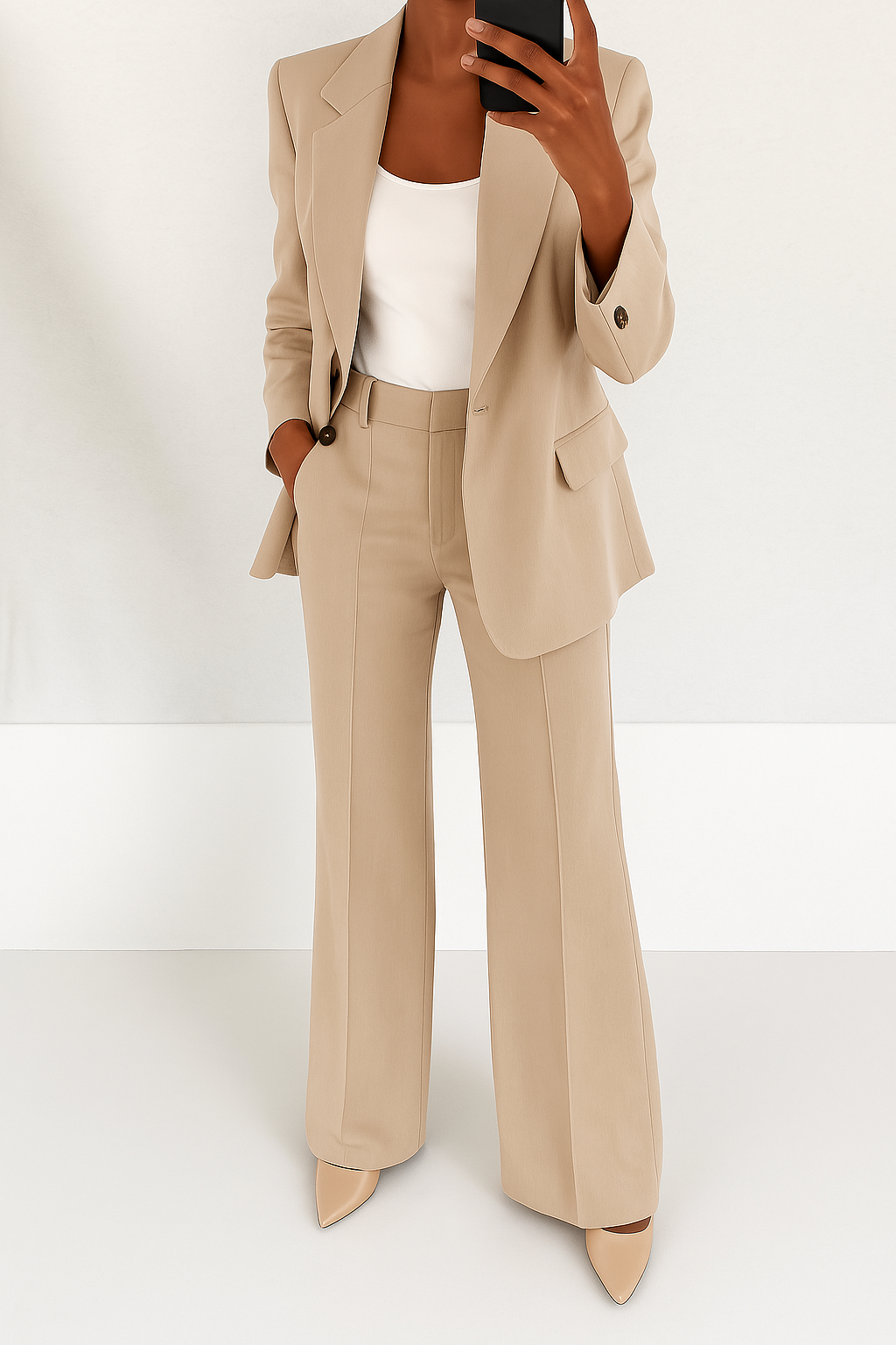 Bria | Women's Tailored Pant Suit Set 3