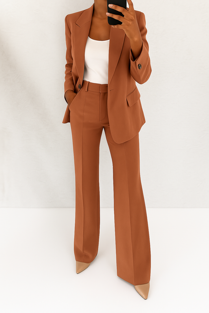 Bria | Women's Tailored Pant Suit Set 4