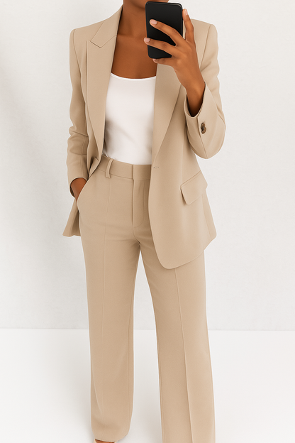 Bria | Women's Tailored Pant Suit Set 7