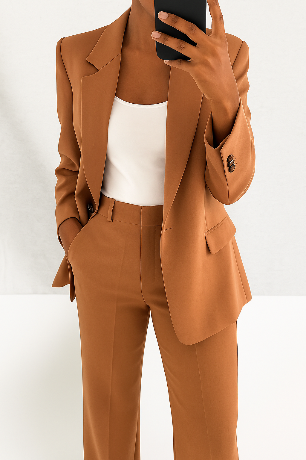 Bria | Women's Tailored Pant Suit Set 8