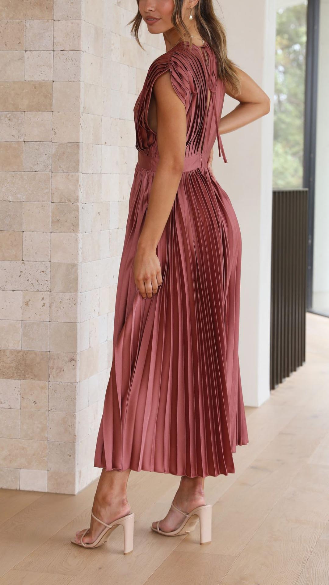 Cora | Elegant Women's Summer Midi Dress 2