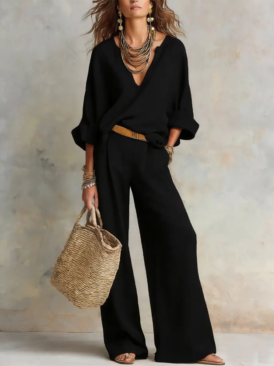 Ivy | Women's Linen Two-Piece Resort Set 1