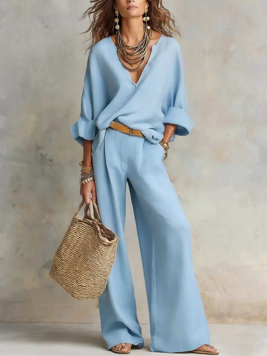 Ivy | Women's Linen Two-Piece Resort Set 2