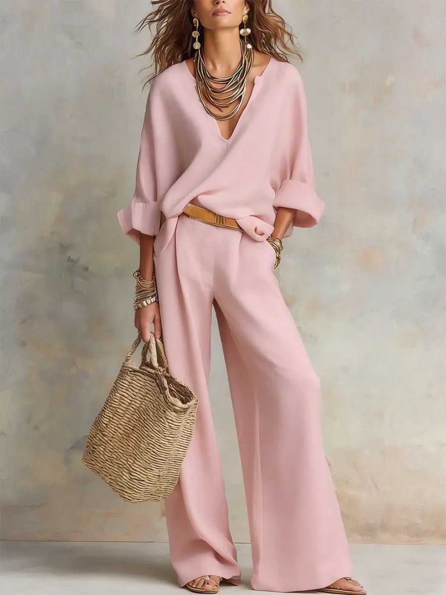 Ivy | Women's Linen Two-Piece Resort Set 3
