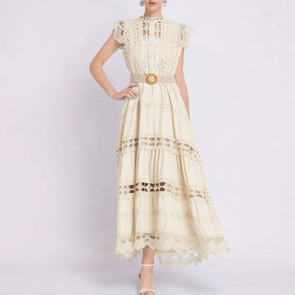 Lina | Women's Elegant Sleeveless Lace Cocktail Dress 3