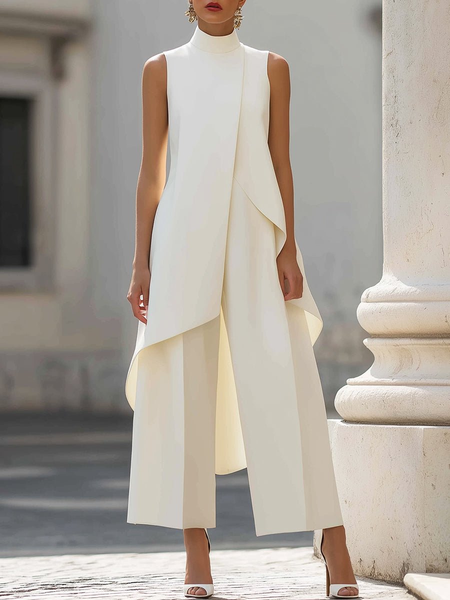 Mila | Women's Elegant Wide Leg Trouser Coord 0