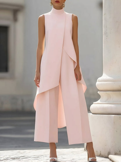 Mila | Women's Elegant Wide Leg Trouser Coord 5