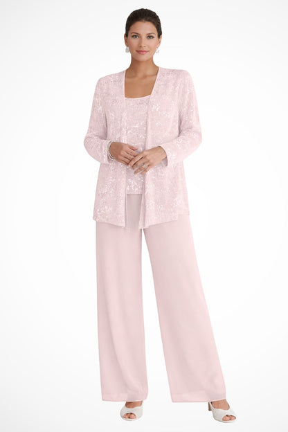 Phaedra | Women's Sequin Three-Piece Suit Set 10
