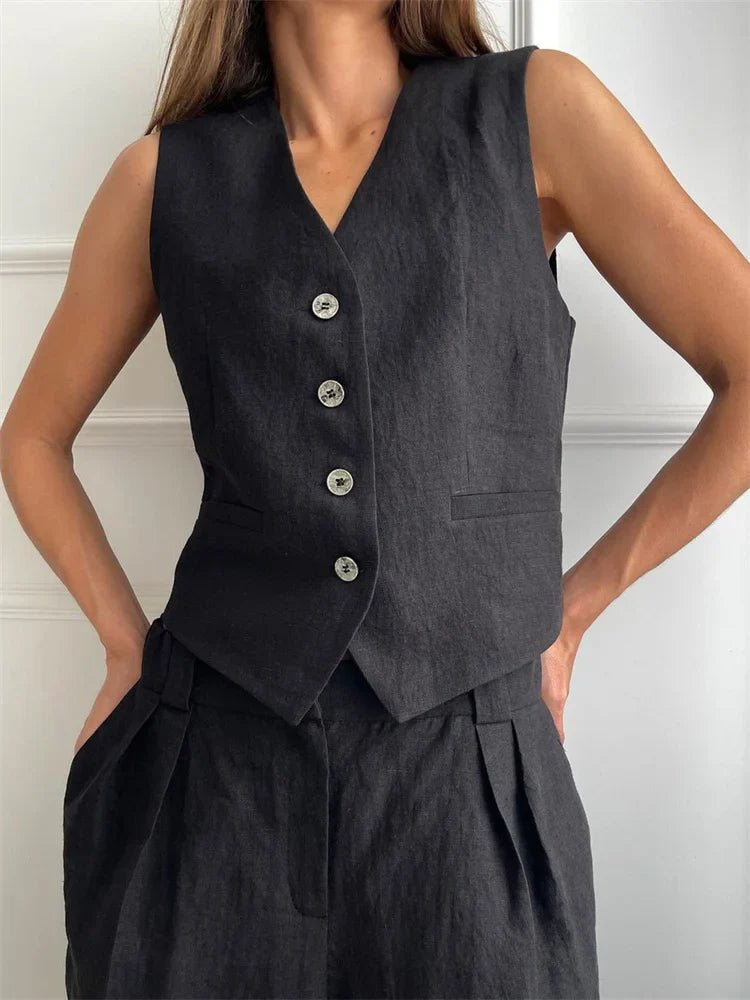Piper | Women's Wide Leg Trouser Coord Set 2
