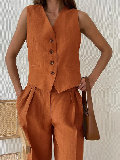 Piper | Women's Wide Leg Trouser Coord Set 3