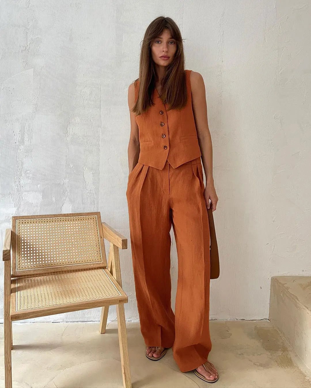 Piper | Women's Wide Leg Trouser Coord Set 4