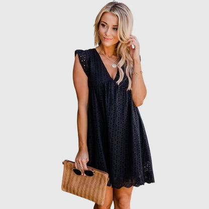 Women's 2 in 1 Summer Dress | Comfortable Maxi Style with Pockets, Versatile Fashion 1
