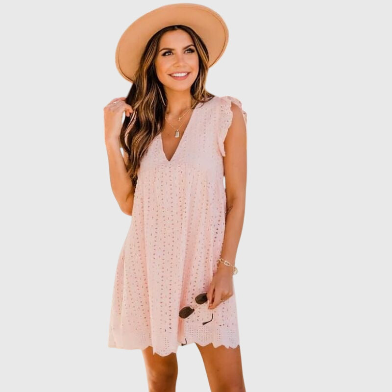 Women's 2 in 1 Summer Dress | Comfortable Maxi Style with Pockets, Versatile Fashion 4