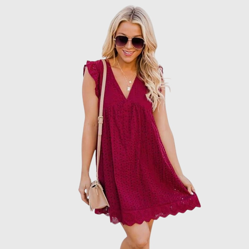 Women's 2 in 1 Summer Dress | Comfortable Maxi Style with Pockets, Versatile Fashion 5