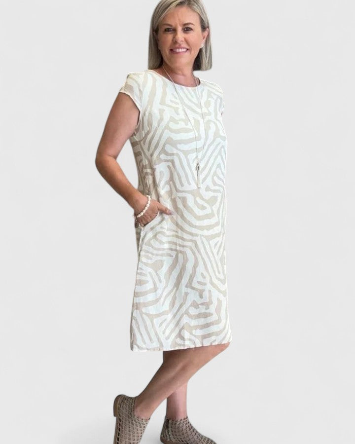 Women's A-Line Summer Dress | Flared Sleeves, Comfortable Fit 1