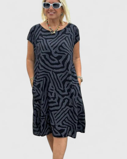 Women's A-Line Summer Dress | Flared Sleeves, Comfortable Fit 2