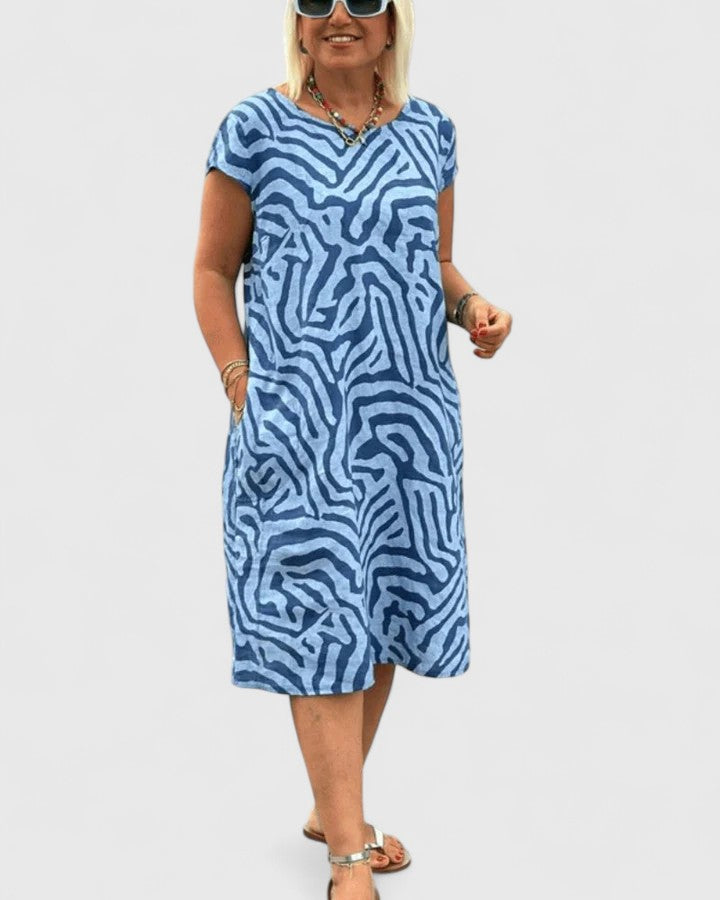 Women's A-Line Summer Dress | Flared Sleeves, Comfortable Fit 4