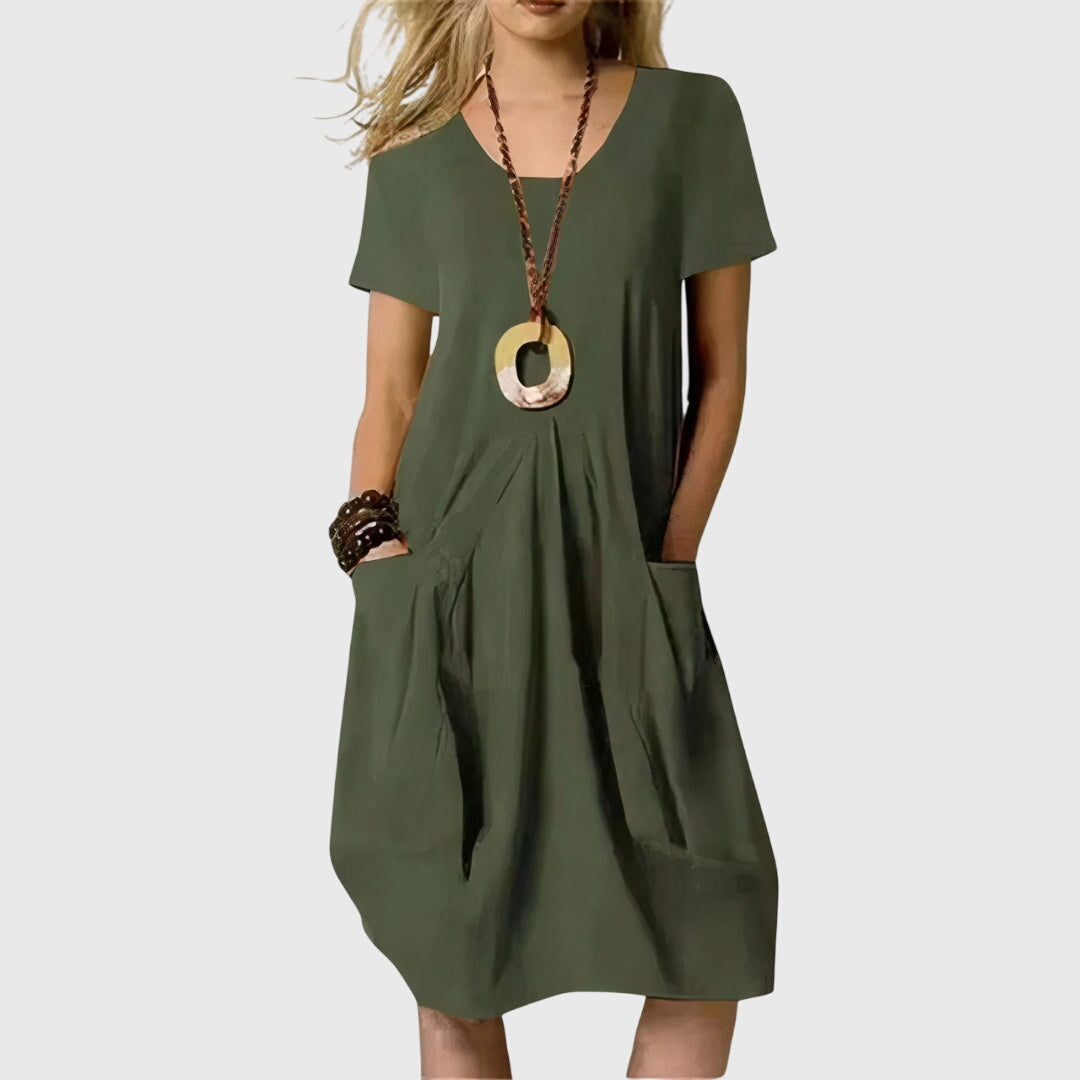 Women's A-Line Summer Dress | Soft and Breathable Fabric, Casual 2