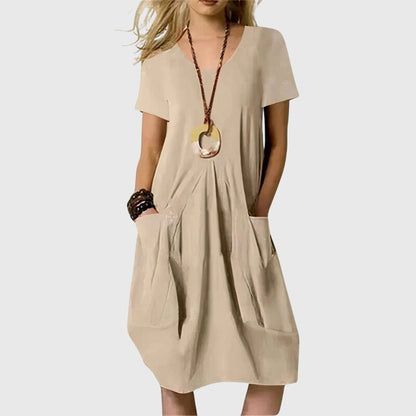 Women's A-Line Summer Dress | Soft and Breathable Fabric, Casual 3