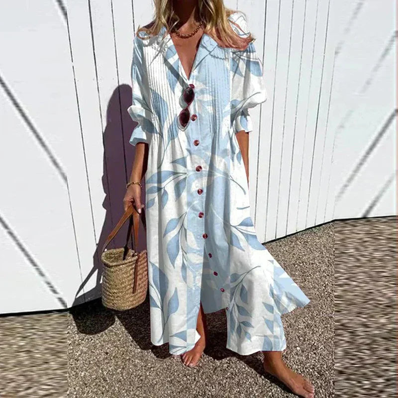 Women's Bohemian Maxi Dress | Lightweight, Flattering Fit for Summer 4