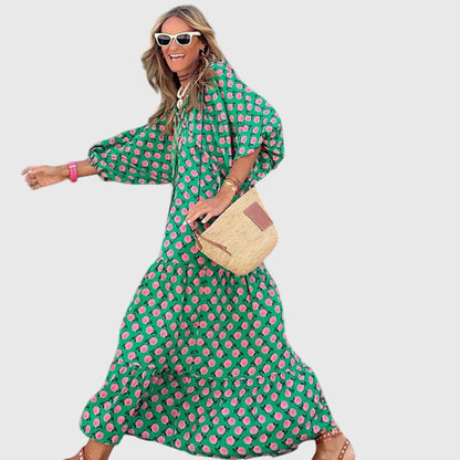 Women's Boho Maxi Dress | Lightweight, Flattering Fit for Summer Occasions 0