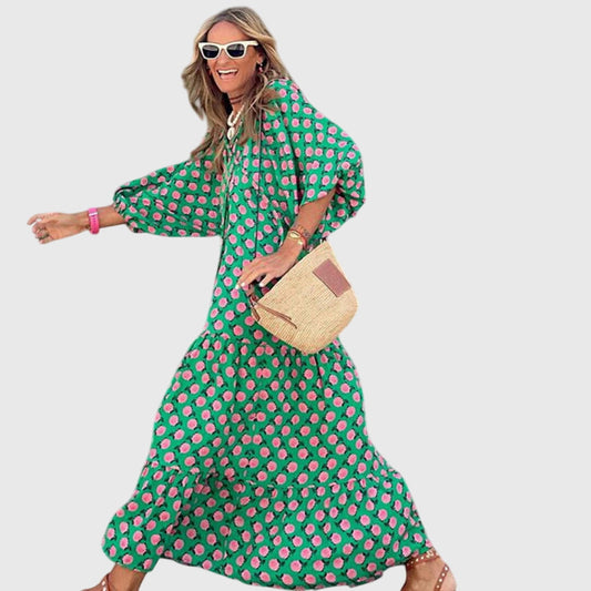 Women's Boho Maxi Dress | Lightweight, Flattering Fit for Summer Occasions 0