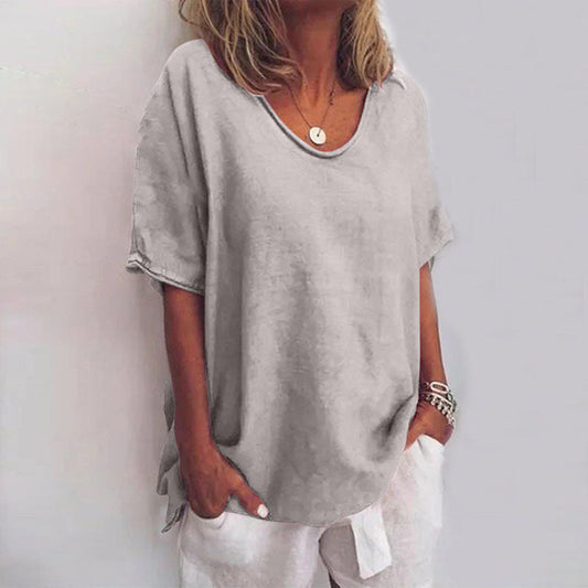 Women's Casual Blouse | Soft Lightweight Fabric, Flattering Loose Fit 0