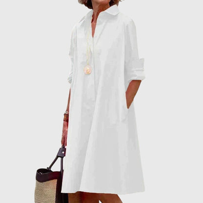 Women's Casual Dress | Elegant Design with Pockets 3