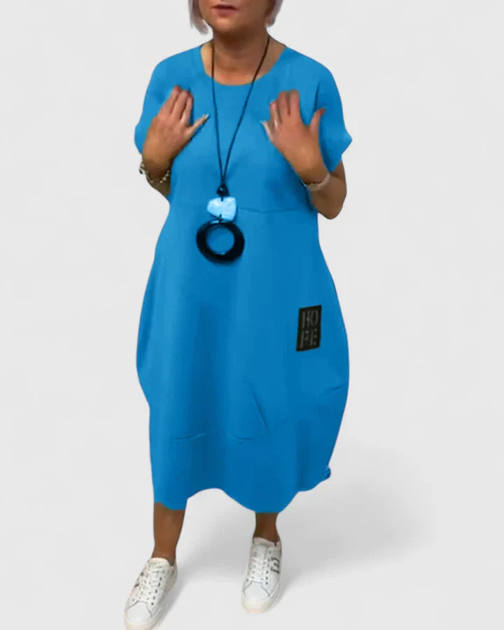 Women's Casual Midi Dress | Airy Design, Functional Pockets 3