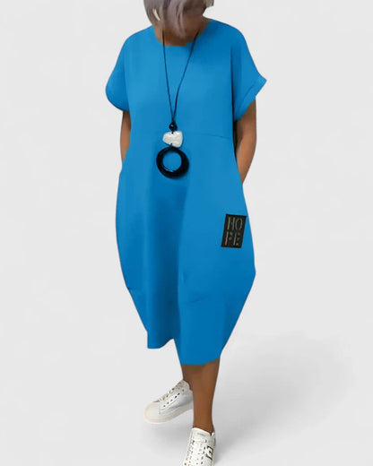 Women's Casual Midi Dress | Airy Design, Functional Pockets 4