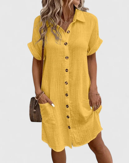 Women's Casual Midi Dress | Breathable Fabric, Relaxed Fit for Summer 10