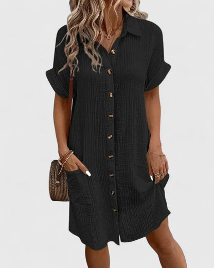 Women's Casual Midi Dress | Breathable Fabric, Relaxed Fit for Summer 11