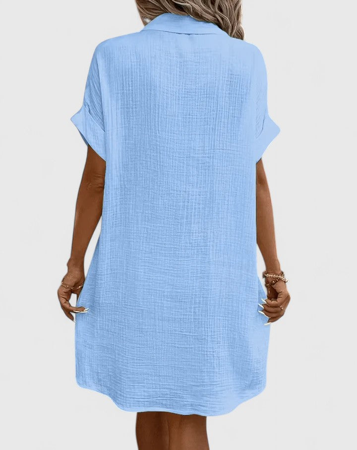 Women's Casual Midi Dress | Breathable Fabric, Relaxed Fit for Summer 12