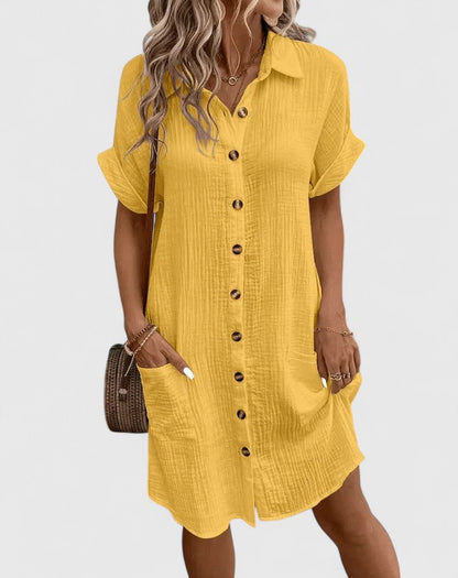 Women's Casual Midi Dress | Breathable Fabric, Relaxed Fit for Summer 3
