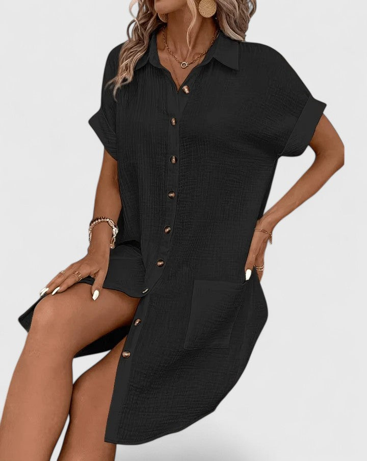 Women's Casual Midi Dress | Breathable Fabric, Relaxed Fit for Summer 4