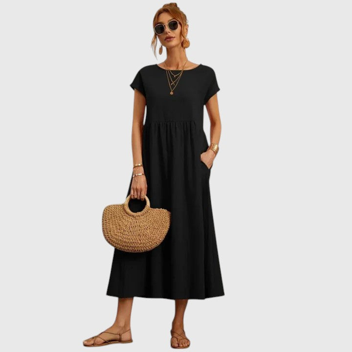 Women's Casual Midi Dress | Lightweight and Breathable 2