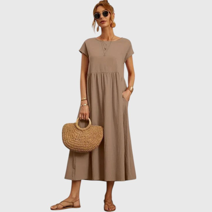 Women's Casual Midi Dress | Lightweight and Breathable 8