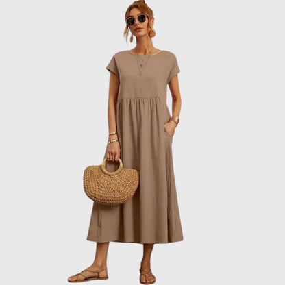 Women's Casual Midi Dress | Lightweight and Breathable 8