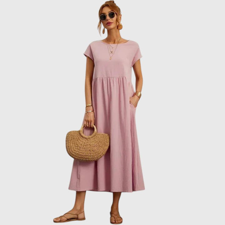 Women's Casual Midi Dress | Lightweight and Breathable 9
