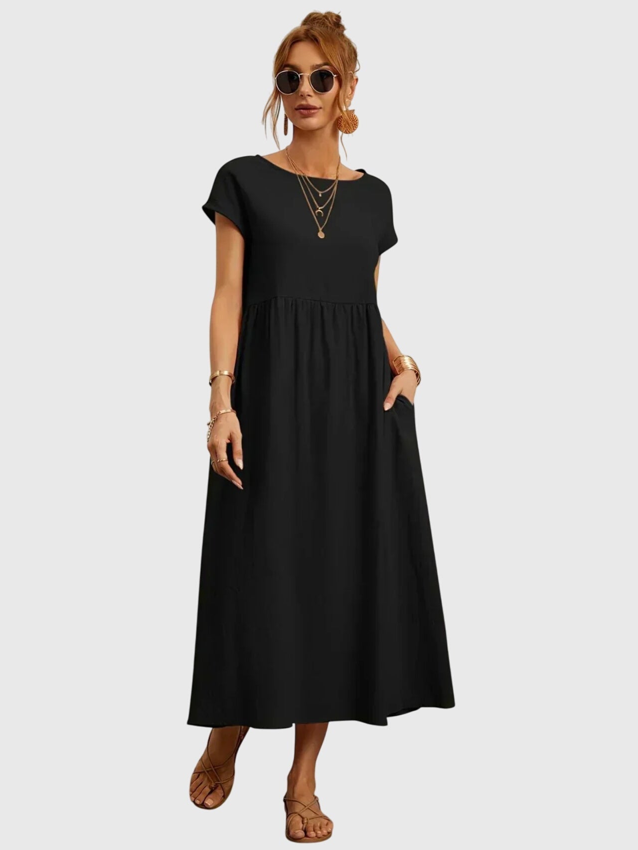 Women's Casual Pocket Dress | Relaxed Fit, Everyday Comfort 3