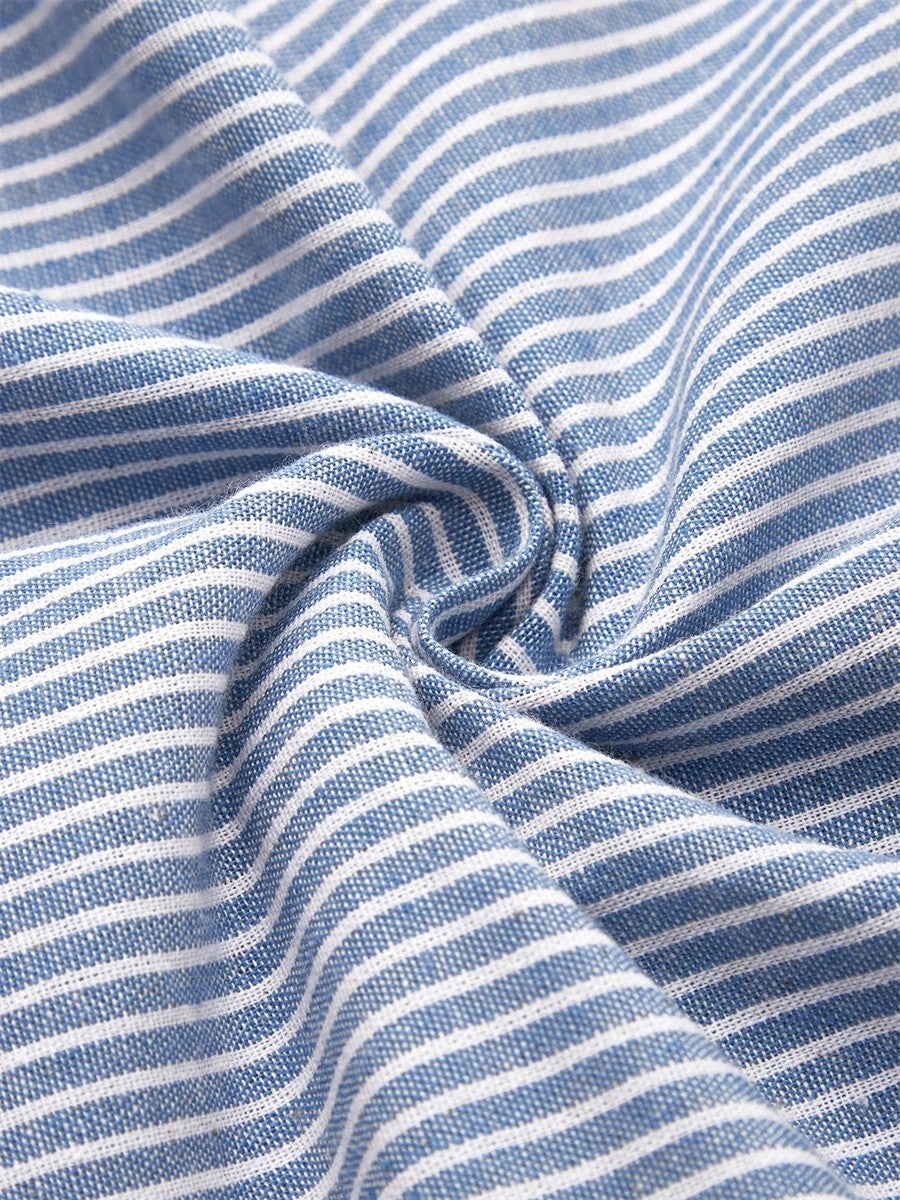 Women's Casual Striped Midi Dress | Lightweight and Versatile 3