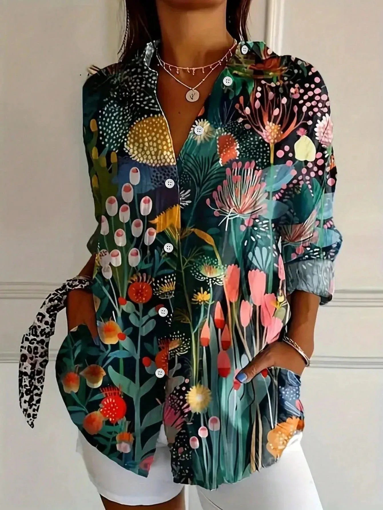 Women's Colorful Blouse | Airy Fit, Plus Size Available, Summer Tops for Women 2
