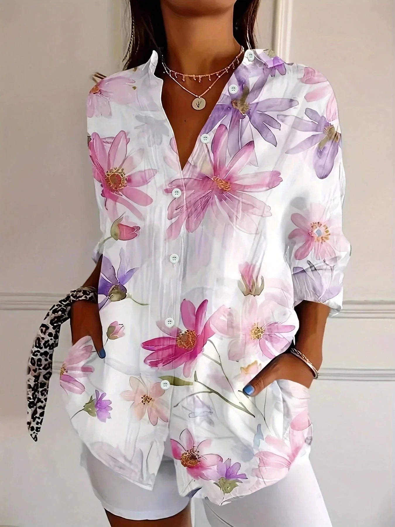 Women's Colorful Blouse | Airy Fit, Plus Size Available, Summer Tops for Women 3