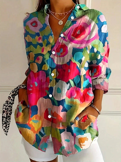 Women's Colorful Blouse | Airy Fit, Plus Size Available, Summer Tops for Women 4