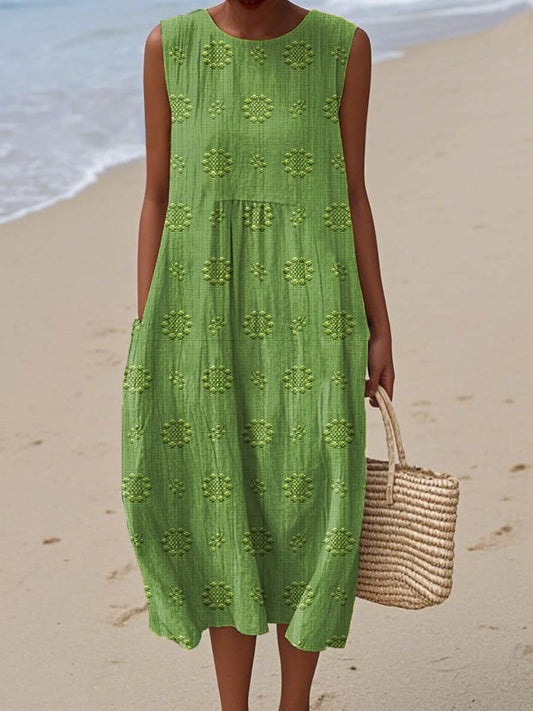 Women's Cotton Maxi Summer Dress | Elegant Design, Versatile Wear 0