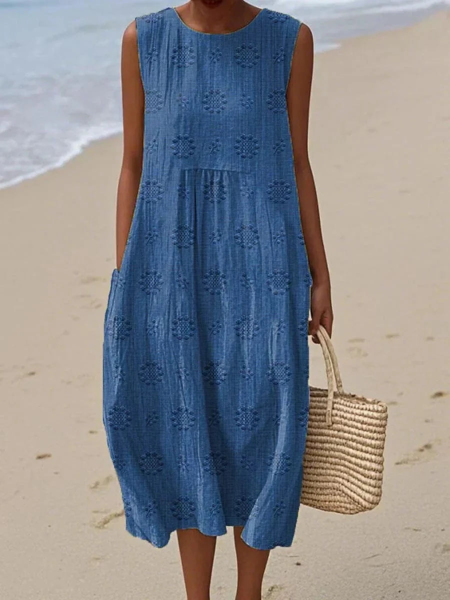 Women's Cotton Maxi Summer Dress | Elegant Design, Versatile Wear 1